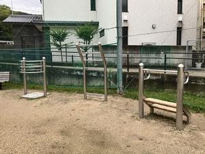 阿賀中央公園のぶらさがり - 中村製作所 (写真は問い合わせフォームでいただいたもの。2026.10.25)